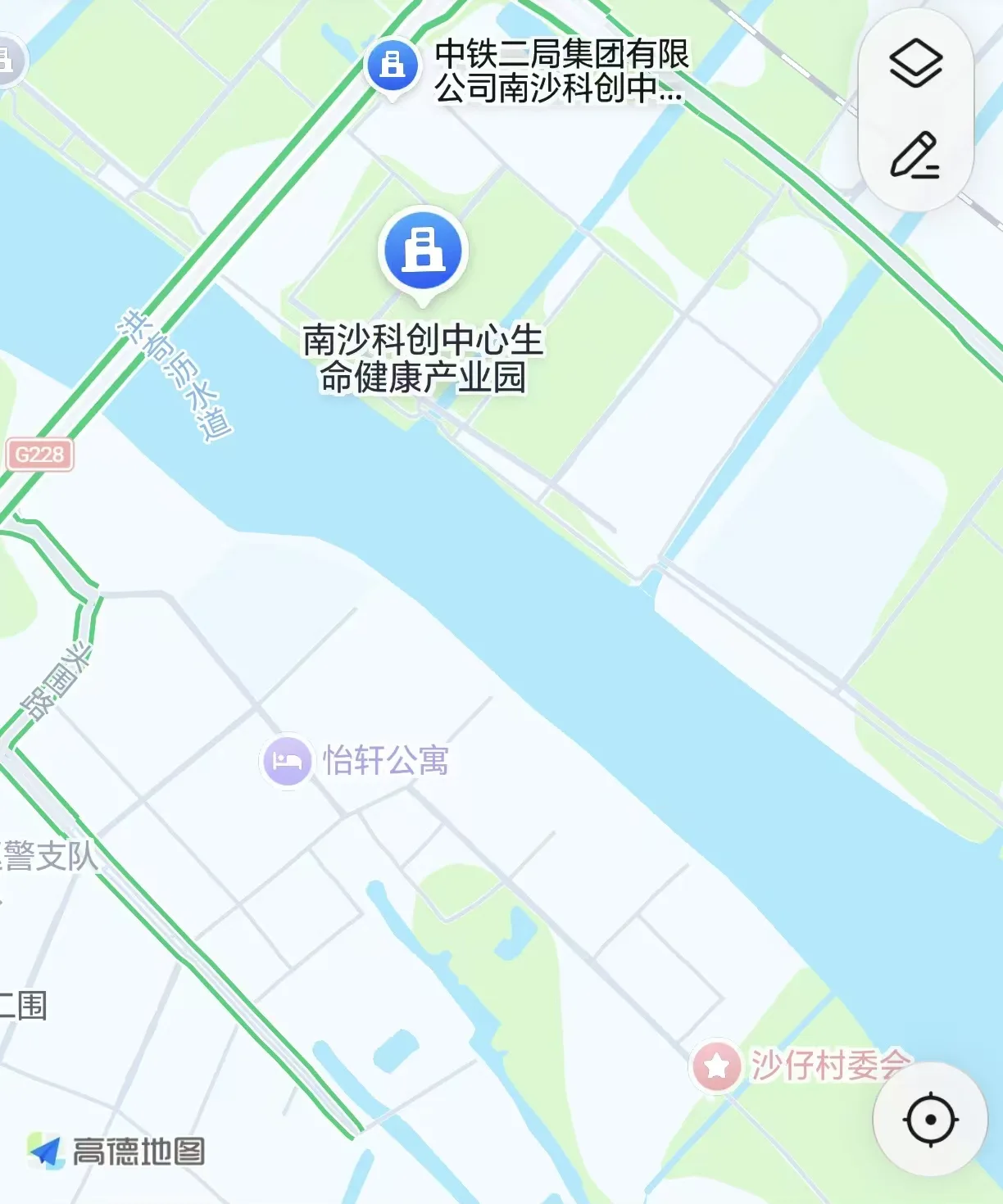 Map location: Nansha Sci-Tech Innovation Center Life & Health Industrial Park, Yaoyang Road, Hengli Town, Nansha, Guangzhou