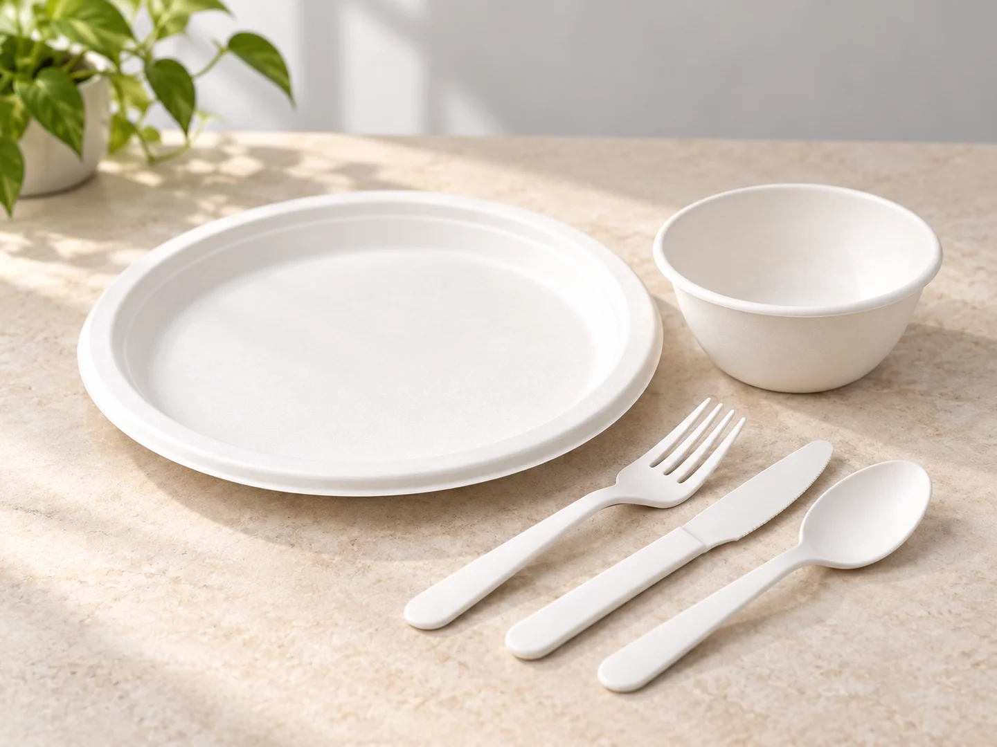 Tableware application illustration