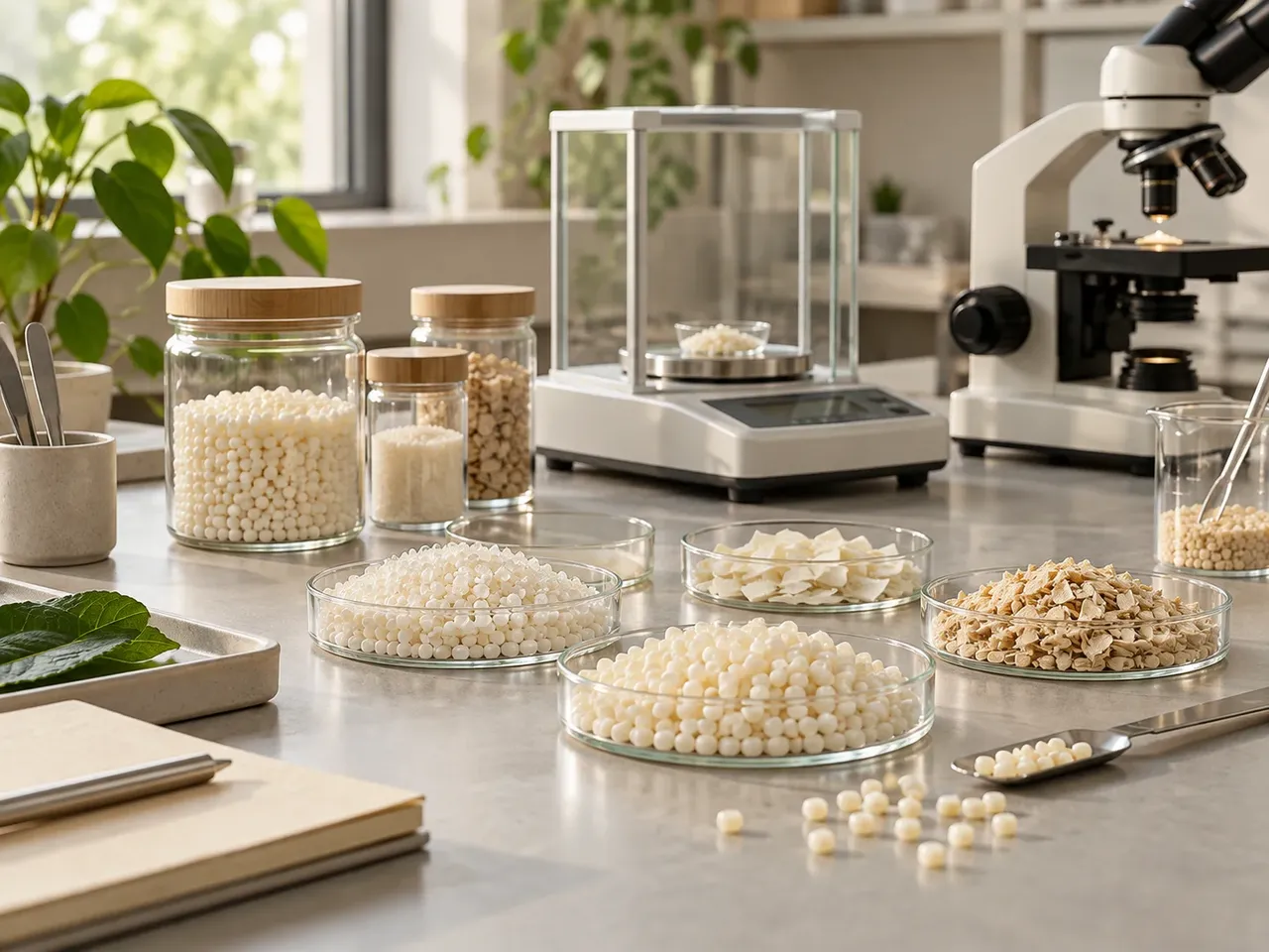 Material formulation development and sample analysis