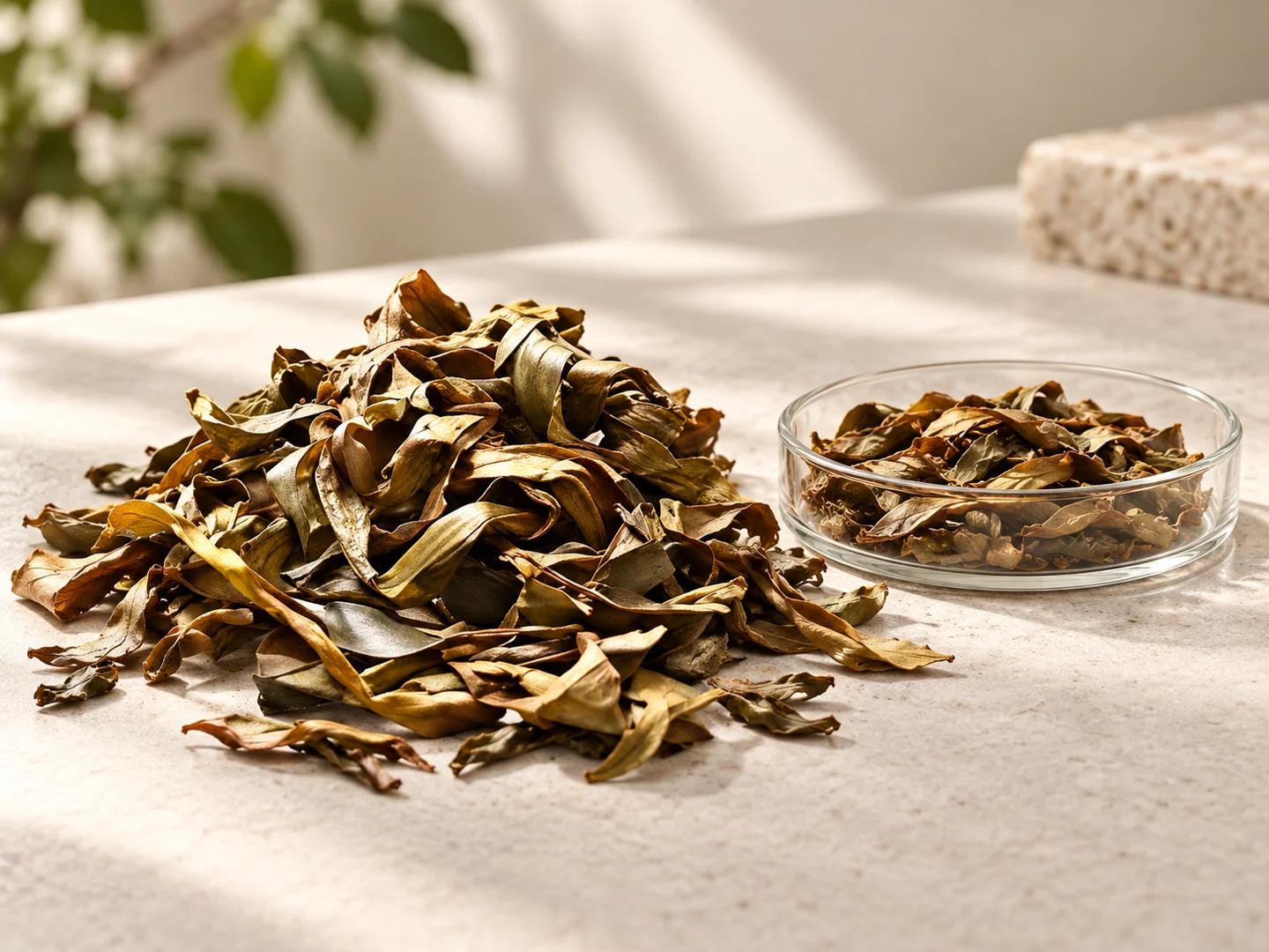 Tea residue